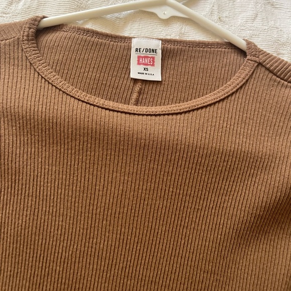 Redone Brown Long Sleeve Bodysuit - Picture 2 of 4